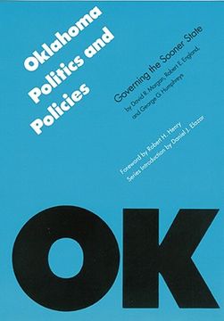 portada oklahoma politics and policies: governing the sooner state (en Inglés)