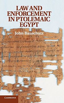 portada Law and Enforcement in Ptolemaic Egypt (en Inglés)