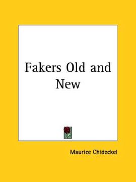portada fakers old and new (en Inglés)