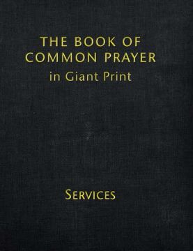 portada Book of Common Prayer Giant Print, Cp800: Volume 1: Services (en Inglés)