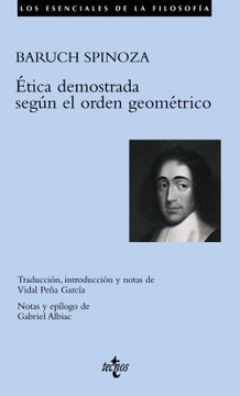 portada Etica Demostrada Segun el Orden Geometrico (in Spanish)