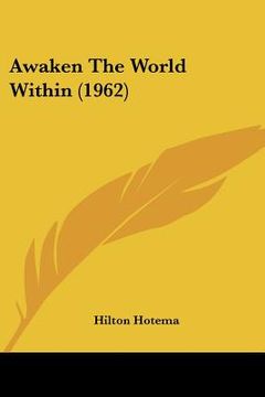 portada awaken the world within (1962) (in English)