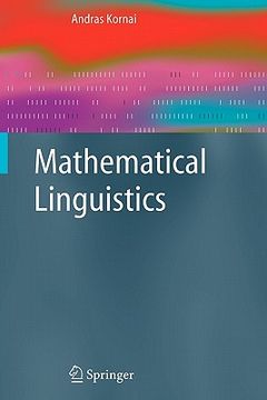 portada mathematical linguistics (en Inglés)