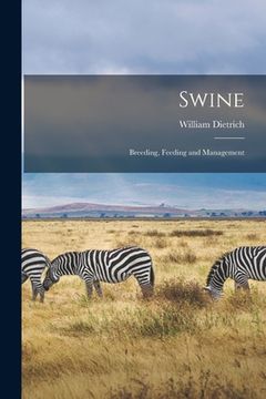 portada Swine: Breeding, Feeding and Management (en Inglés)