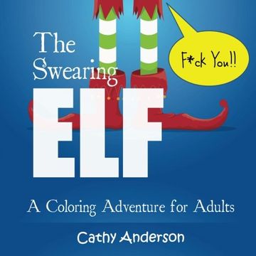 portada The Swearing Elf: A Coloring Adventure for Adults