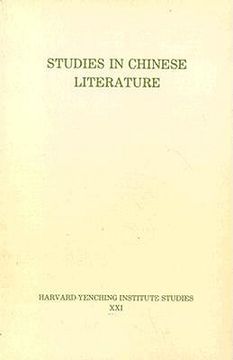 portada studies in chinese literature (en Inglés)