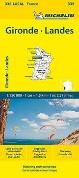 portada Gironde, Landes - Michelin Local map 335 (in English)
