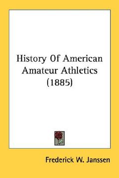 portada history of american amateur athletics (1885) (en Inglés)