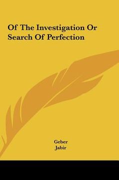 portada of the investigation or search of perfection of the investigation or search of perfection (en Inglés)