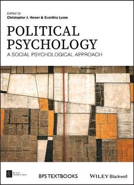 portada Political Psychology: A Social Psychological Approach (en Inglés)