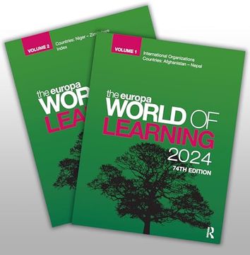 portada The Europa World of Learning 2024 (en Inglés)