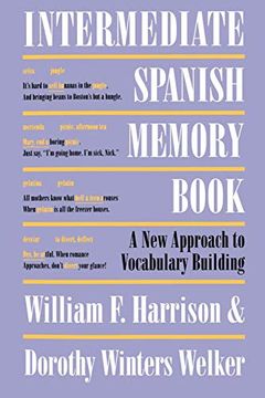 portada Intermediate Spanish Memory Book: A new Approach to Vocabulary Building (en Inglés)