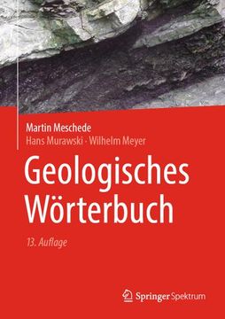 portada Geologisches Wörterbuch (en Alemán)
