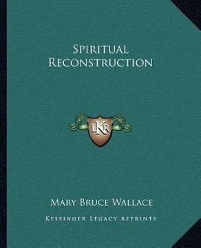 portada spiritual reconstruction (en Inglés)