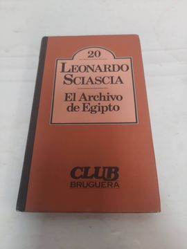 portada El Archivo de Egipto Leonardo Sciascia