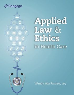 portada Applied law and Ethics in Health Care (Mindtap Course List) (in English)