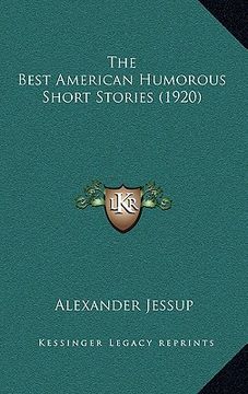 portada the best american humorous short stories (1920) (in English)