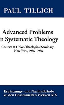 portada Advanced Problems in Systematic Theology (in English)