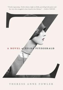 portada z: a novel of zelda fitzgerald