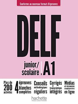 portada Delf Junior/Scolaire a1 Nouveau Format d Epreuves: Audio et Videos en Telechargement. Parcours Digital (en Francés)
