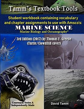 portada Student Workbook for Amsco's Marine Science* 3rd Edition by Thomas f. Greene: Relevant Daily Vocabulary and Chapter Assignments (Tamm's Textbook Tools) 