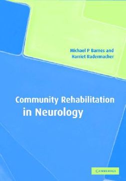 portada Community Rehabilitation in Neurology (en Inglés)