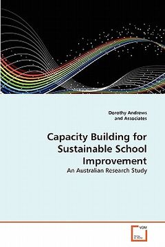 portada capacity building for sustainable school improvement (en Inglés)