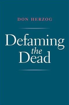 portada Defaming the Dead (in English)
