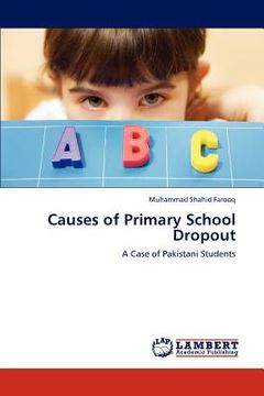 portada causes of primary school dropout (en Inglés)
