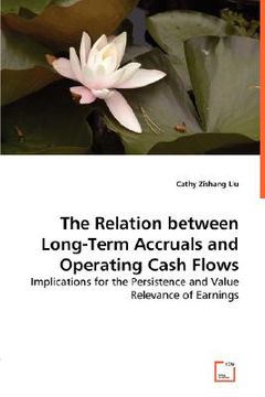 portada the relation between long-term accruals and operating cash flows