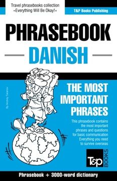 portada English-Danish phras and 3000-word topical vocabulary