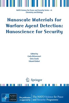 portada Nanoscale Materials for Warfare Agent Detection: Nanoscience for Security (en Inglés)