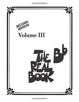 portada The Real Book - Volume Iii: Bb Edition: 3 (Real Books (Hal Leonard)) 
