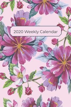 portada 2020 Weekly Calendar: Watercolor Apple Blossoms (en Inglés)