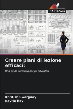 portada Creare piani di lezione efficaci (in Italian)