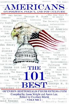 portada americans on politics, policy, and pop culture: the 101 best opinion editorials from opeds.com (en Inglés)