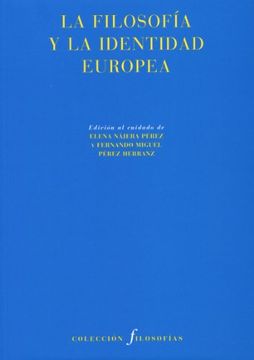 portada La filosofía y la identidad europea