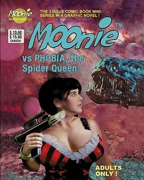 portada moonie vs phobia, the spider queen (en Inglés)