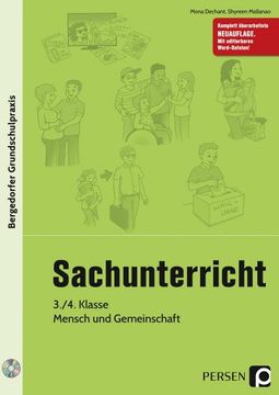 portada Sachunterricht, 3. /4. Klasse, Mensch und Gemeinschaft (en Alemán)