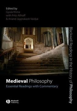 portada Medieval Philosophy: Essential Readings with Commentary (in English)