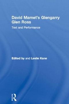 portada David Mamet's Glengarry Glen Ross: Text and Performance (Studies in Modern Drama) (en Inglés)