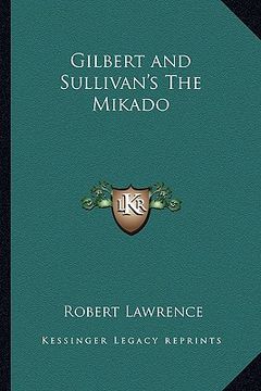 portada gilbert and sullivan's the mikado (in English)