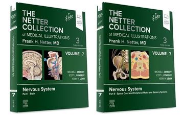 portada The Netter Collection of Medical Illustrations: Nervous System Package: 2-Book set (Netter Green Book Collection)