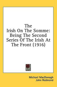 portada the irish on the somme: being the second series of the irish at the front (1916)