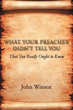 portada what your preacher didn`t tell you
