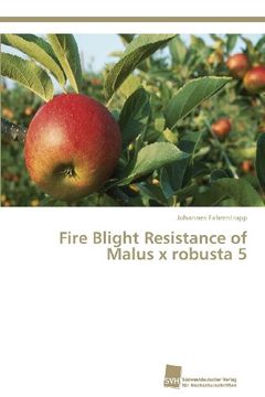 portada Fire Blight Resistance of Malus X Robusta 5