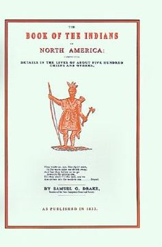 portada the book of the indians of north america (en Inglés)