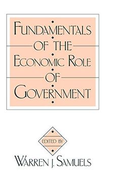 portada Fundamentals of the Economic Role of Government (Contributions in Economics & Economic History) (en Inglés)