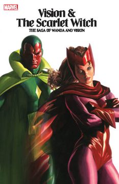 portada Vision & The Scarlet Witch - The Saga Of Wanda And Vision Tpb (en Inglés)