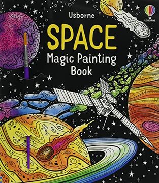 portada Space Magic Painting Book (Magic Painting Books) (en Inglés)